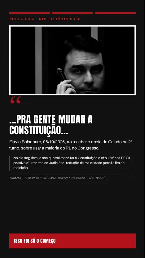 Exemplo de página: Constituição